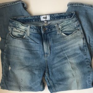 Paige Denim • Noella Boyfriend Cropped Jeans